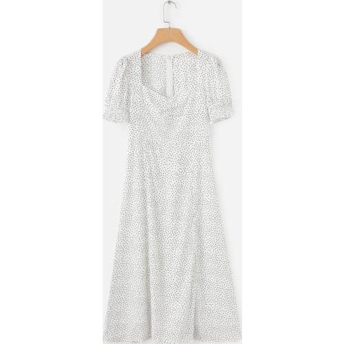 RZIV White Summer Dresses