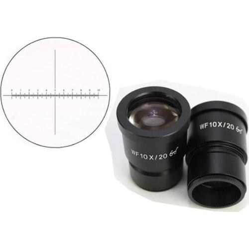 Brand New Super Widefield WF10X Eyepiece With Reticle (30MM) For Stereo Microscope ! Free Shipping