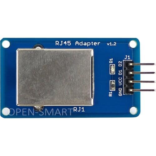 2PCS Ethernet port To DIP RJ45 Adapter Connector module For Arduino Long-distance Communication