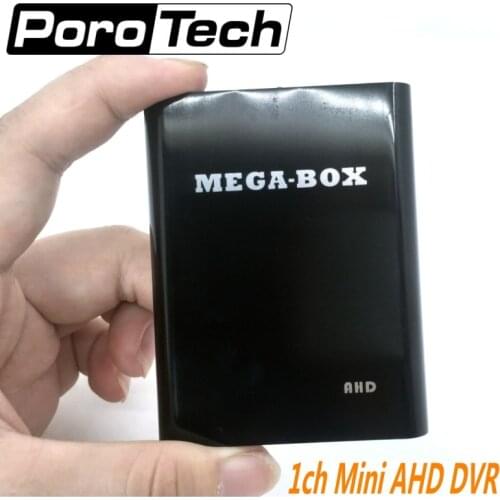 2017 NEW Mega-box HD Video Recorder 720P 1CH Mini AHD DVR+SD Card Real time CCTV DVR Board Video Compression Motion Detection