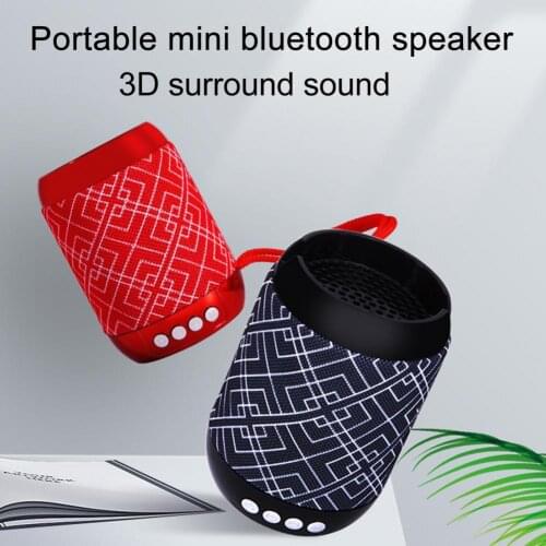 Bluetooth 4.1 IPX5 Waterproof Mini Bass Music Player Loudspeaker for Outdoor
