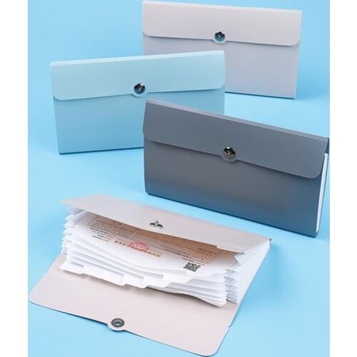 Lightweight File Folder Organ Box Bag Multi-function Organizer Filing Products Office Document Supplies Paper Folder Finishing