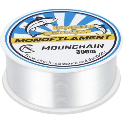 Fishing Line 300m Monofilament Rock Sea Transparent Fishing Line Durable new style hot sale