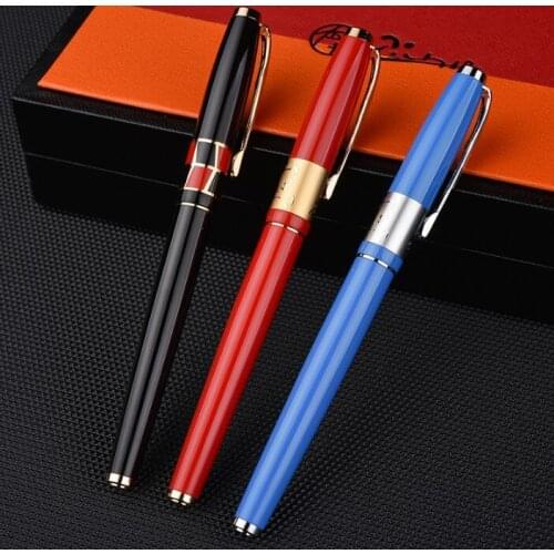 Luxury Pimio 923 Fountain Pen the Best Gift Writing Stationery 0.5 mm Iraurita Ink Pens with an Gift Box Office Supplies