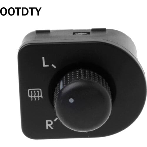 Car Side Mirror Knob Switch Rearview Adjustment Button Heating Control For VW Beetle Passat B5 Bora Golf 4 Jetta MK4 1J1959565F