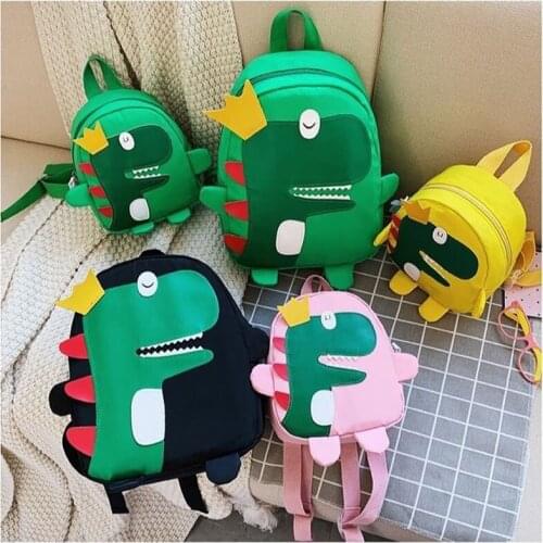 New Cute Cartoon 3D Dinosaur Child School Bag kindergarten Boys Girls Backpack Fashion Primary School Kid Backpack