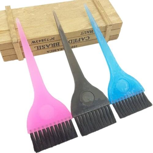 Hair Dyeing Brush Professional Salon Barber Coloring Comb Tools Plastic Hairdressing Brush Long Handle Styling Accessories Tools