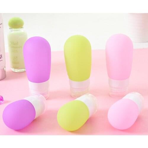 38ml /80ml Silicone Travel Refillable Bottles Fashion Women Makeup Tools Lotion Cosmetic Portable Bottle -30