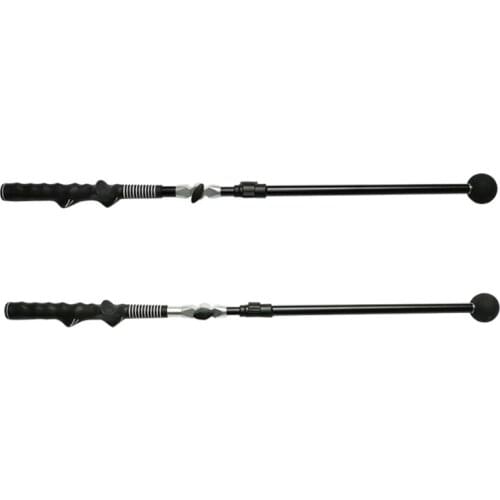 Folding Golf Swing Training Aid Impact Caddy Increase Distance Improve Rhythm X3UA