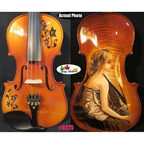 SONG Brand maestro drawing 4/4 violin,big and powerful sound #9375