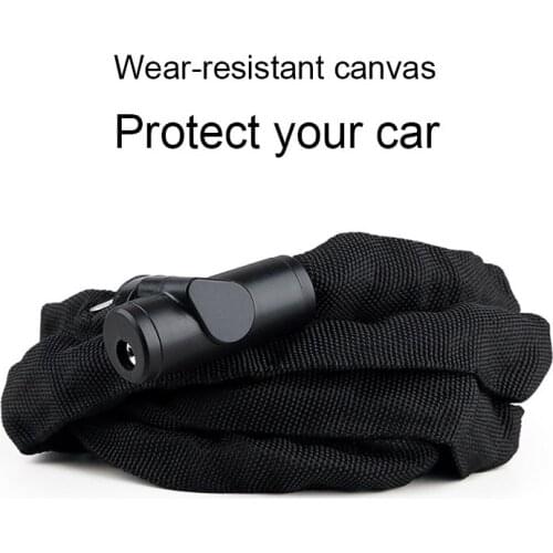 Bicycle Chain Lock Metal Motorcycle Extension Accessories Mountain Bike Safety Anti-theft Wear-resistant Utility Tool Explosion