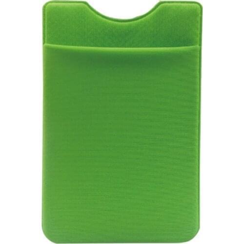 2019 Fashion Elastic Lycra Adhesive Cell Phone ID Credit Card Holder Women Sticker Pocket Wallet Case Card Holder #I