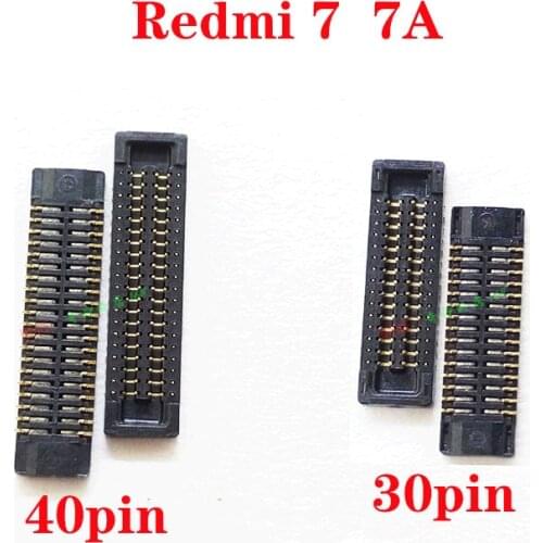 LCD Display FPC Connector Plug MotherBoard Pin For Xiaomi Redmi 7 Redmi 7A