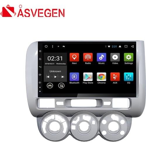 Asvegen 10 inch 2din Android 7.1 HD Otca Core Car Navigation Stereo Multimedia Player Auto GPS Radio For Honda City & Everus