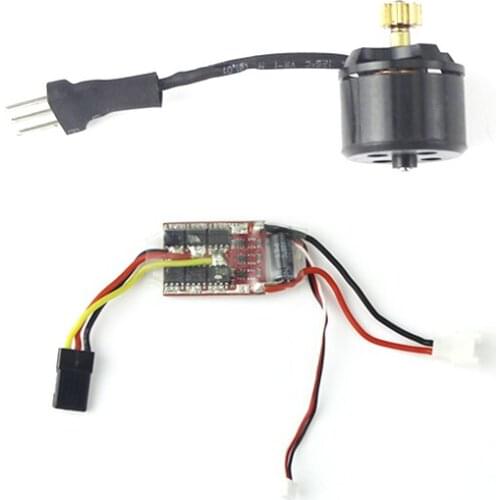 Brushless Motor+ESC Electronic Speed Controller for Wltoys XK K110 K123 K124 V930 V931 V977 RC Helicopter Parts