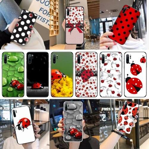 Lady bug Ladybug ladybird Phone Case For Huawei P40 P20 P30 Mate 40 20 10 Lite Pro Nova 5t P Smart 2019