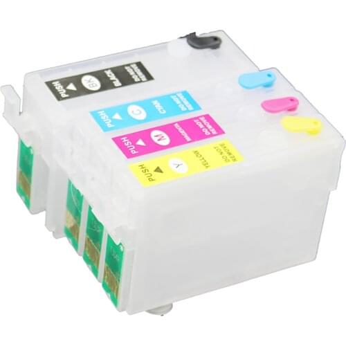 CISSPLAZA T1301 XL T1302 T1303 T1304 Empty Refill ink cartridge compatible for Epson SX525WD SX535WD 620FW BX925FW B42WD BX525WD