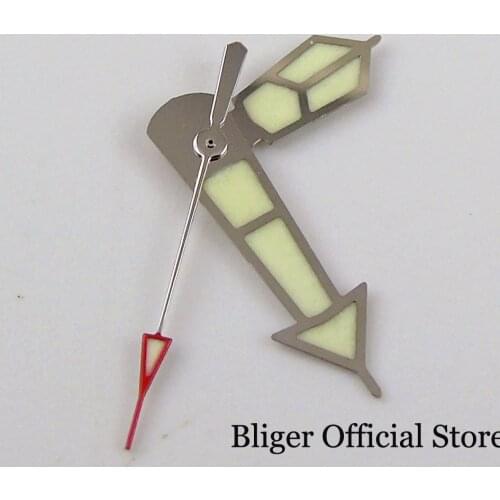 Green Luminous Automatic Watch Needles Hand for NH35A NH36A 7S26 7009 7002 Movement