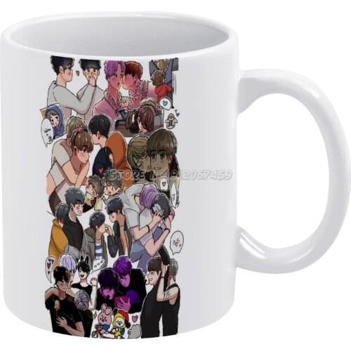 Memories 2018 Fanart Coffee Mugs Custom Cup Personalized Mug Tea Cup Hot Drink Cup Creative Drinkware Gifts Jikook Memories 2018