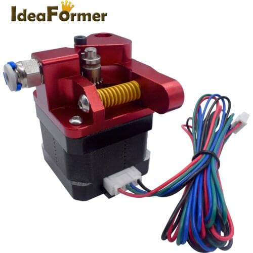 CR10S PRO Upgrade Dual Gear Mk8 Metal Extruder Kit for CR10S PRO Ender3 RepRap 1.75mm Feeder 3D Printer Double Pulley Extruder