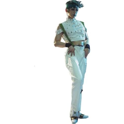 JoJos Bizarre Adventure Rohan Kishibe Cosplay Costume Halloween