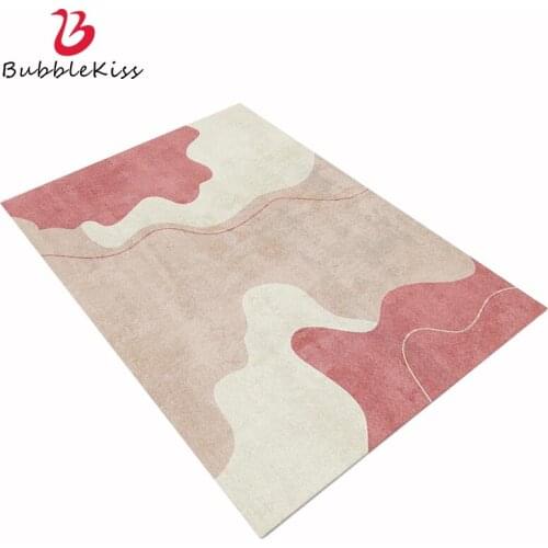 Bubble Kiss Abstract Lines Rugs Carpet For Living Room Geometric Printed Bedroom Large Rugs Modern Home Decor Parlor Floor Rugs