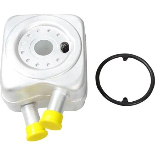 FHAWKEYEQ Engine Oil Cooling Cooler Radiator Seal Gasket For VW Passat Beetle Jetta Golf A4 TT Quattro 028117021B 028 117 021 K