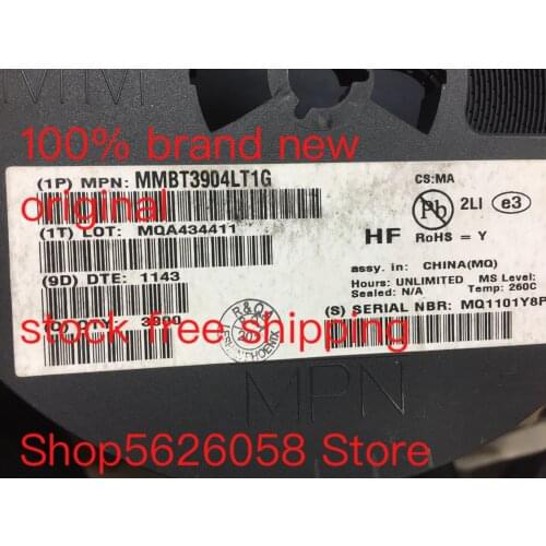 MMBT3904LT1G SOT-23 100% new original freeshipping STOCK 50PCS-3000PCS/LOT