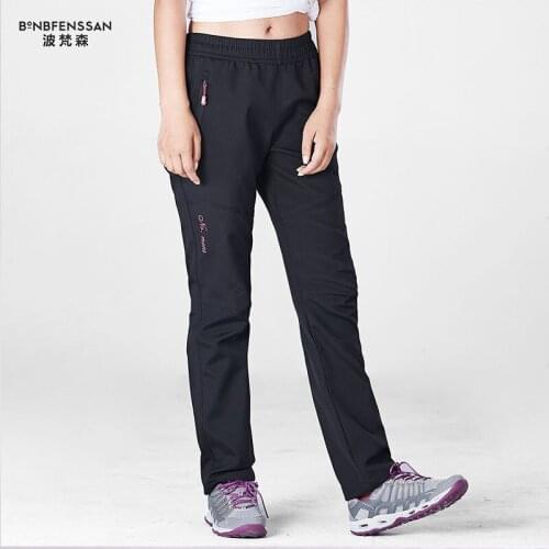 New women winter Hiking Pants Fleece Thicken Outdoor Waterproof Windproof Thermal for Camping Ski Climbing Hiking Trousers