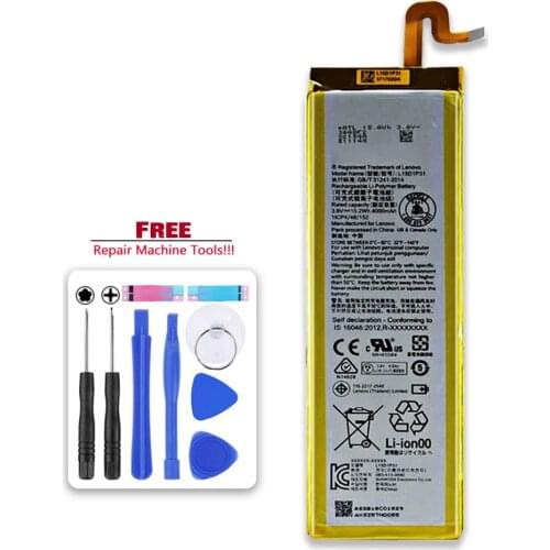 Original Kikiss L15D1P31 4000mAh Battery For Lenovo Yoga Tab 3 Tab3 Pro YT3-X90L YT3-X90F YT3-X90X X90 Bateria Batteries