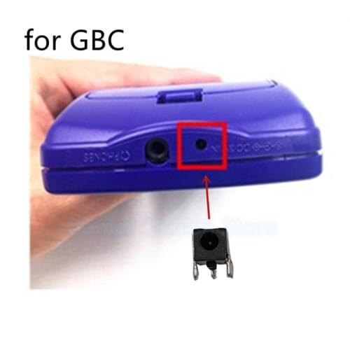 Original Used Charging Port Charging Jack replacement for Gameboy Color for GBC Power Charger Port Accessories