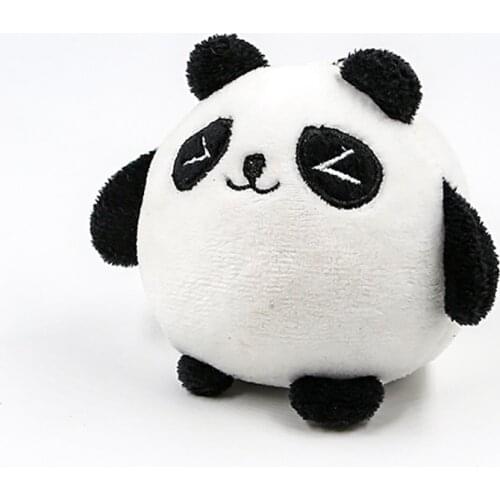 Panda Plush Animals Doll Toys Small Size Pendant Plush Toys Key Chain Ring Pendant Plush Toys Kids Gift