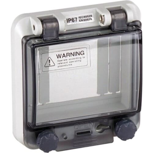 12/13/16/16/18/2/3/4/5/6/8Ways Circuit Breaker Transparent IP67 Waterproof Box Shield Switch Window Distribution Protect Cover