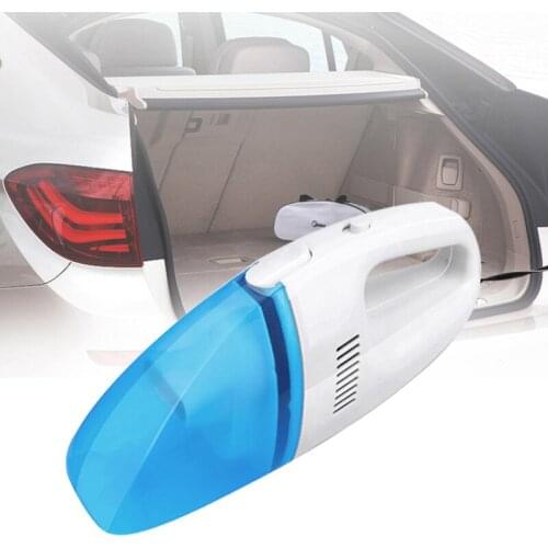60W 2 Sizes Wet Dry Vacuum Cleaner Car Handheld Mini Dust Collector With Flat Nozzle Car Electrical Appliances Vacuum Cleaner