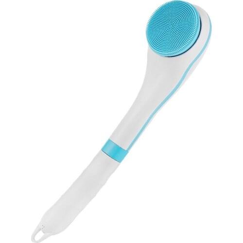 Bath Brush Grinding Foot Skin Cleaning Long Handle Massage Back Rubbing Bath Brush Multi Function Bath Instrument