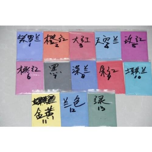 13 colors Thermochromic Pigment For DIY , Changes From Coloured to White At 31 Degrees