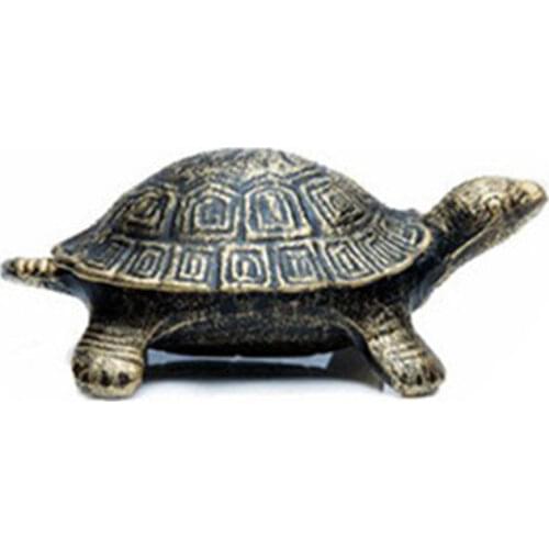 NEWYEARNEW 1piece Rich Tortoise Ashtray Car Creative Crocodile Cigarettes Ash Tray Home Decoration