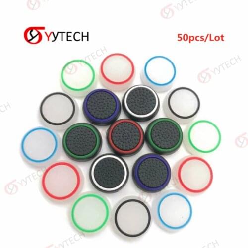 YYTECH 50 Pcs Thumb Stick Grip Cap Joystick Cover For Nintend Switch NS Lite Controller