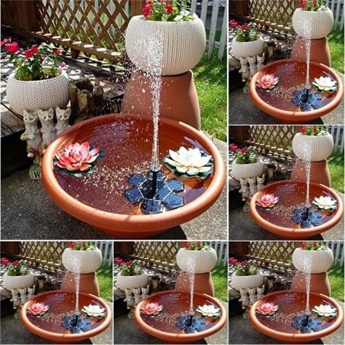 New Arrival Solar automatic fountain water pump sprinkler garden landscape beauty home New