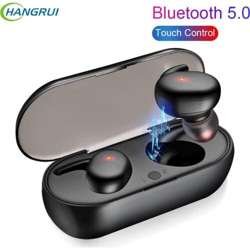 Bluetooth 5.0 Earphone TWS Wireless Headphones Earbuds With Microphone Sport Waterproof Gaming Earphones For iPhone XiaoMi