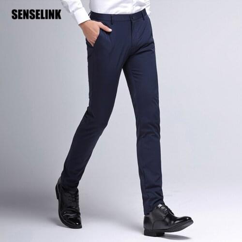 Trousers Mens Pants Overalls Casual Clothing Fashion Spring Autumn Korean Style Trousers Classic Oversize Suits Plus Size Pant