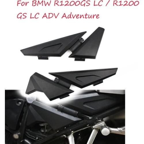 For BMW R1200GS LC / R1200 GS LC ADV Adventure 2014 2015 2016 2017 2018 Black Motorcycle Side Frame Panel Guard Protector Cover