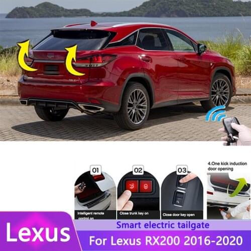 Electric Tailgate For Lexus RX200 2016-2020 Power Trunk Lift Electric Hatch Tail Gate Auto Rear Door Tail Box Intelligent