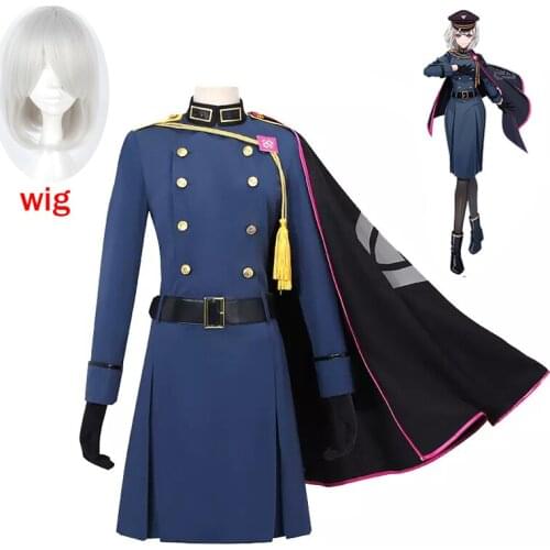 Women Cosplay Costume DDRB Division Rap Battle Hypnosis Mic Aohitsugi Nemu Cosplay Costume Halloween Carnival