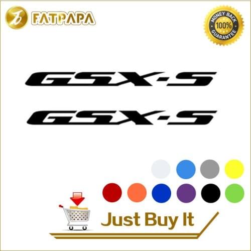 Motorcycle bike Fuel tank Wheels Fairing notebook Luggage helmet MOTO Sticker decals For SUZUKI GSX-S GSX S 600 750
