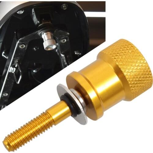 Motorcycle Gold CNC Tool-less Quick Release Rear Fender Seat Tab Bolt Screw For BMW R Nine T R9T RNINET PURE /Scramb 2014-2020