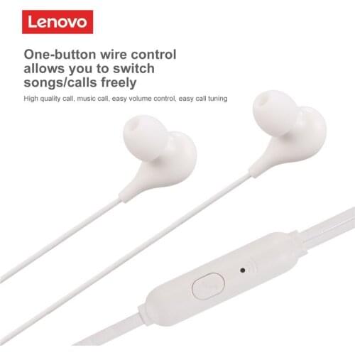 Original Lenovo HF160 3.5MM Jack Earphone In-ear Speaker Wired Control With Mic For ZUK Z2 Pro Vibe P2 P1 K3 K520 S5830 Z5 Pro