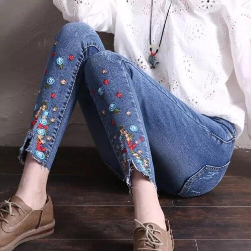 Женские рваные джинсы PADEGAO China At AliExpress