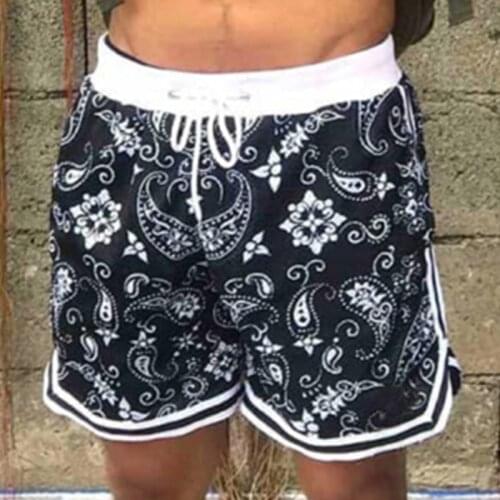 Gyms shorts Latest Splicing Mesh Breathable Mens Fitness Sports Leisure Basketball Pants Outdoor Running Knee-length Shorts