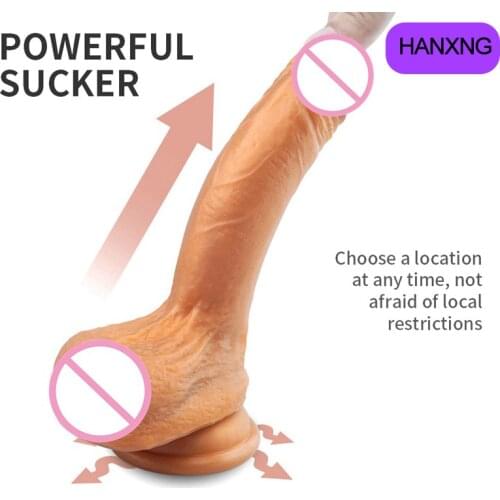 Silicone Big Dildos For Women Skin Feel Dildofor Female Lesbian Masturbation Dildosex Toy Strap On Anal Plug Adult Toys Sex Shop